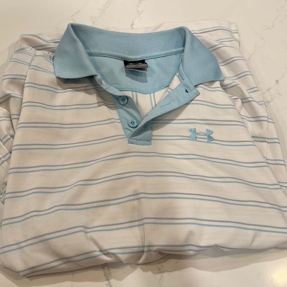 UA men’s golf polo size small